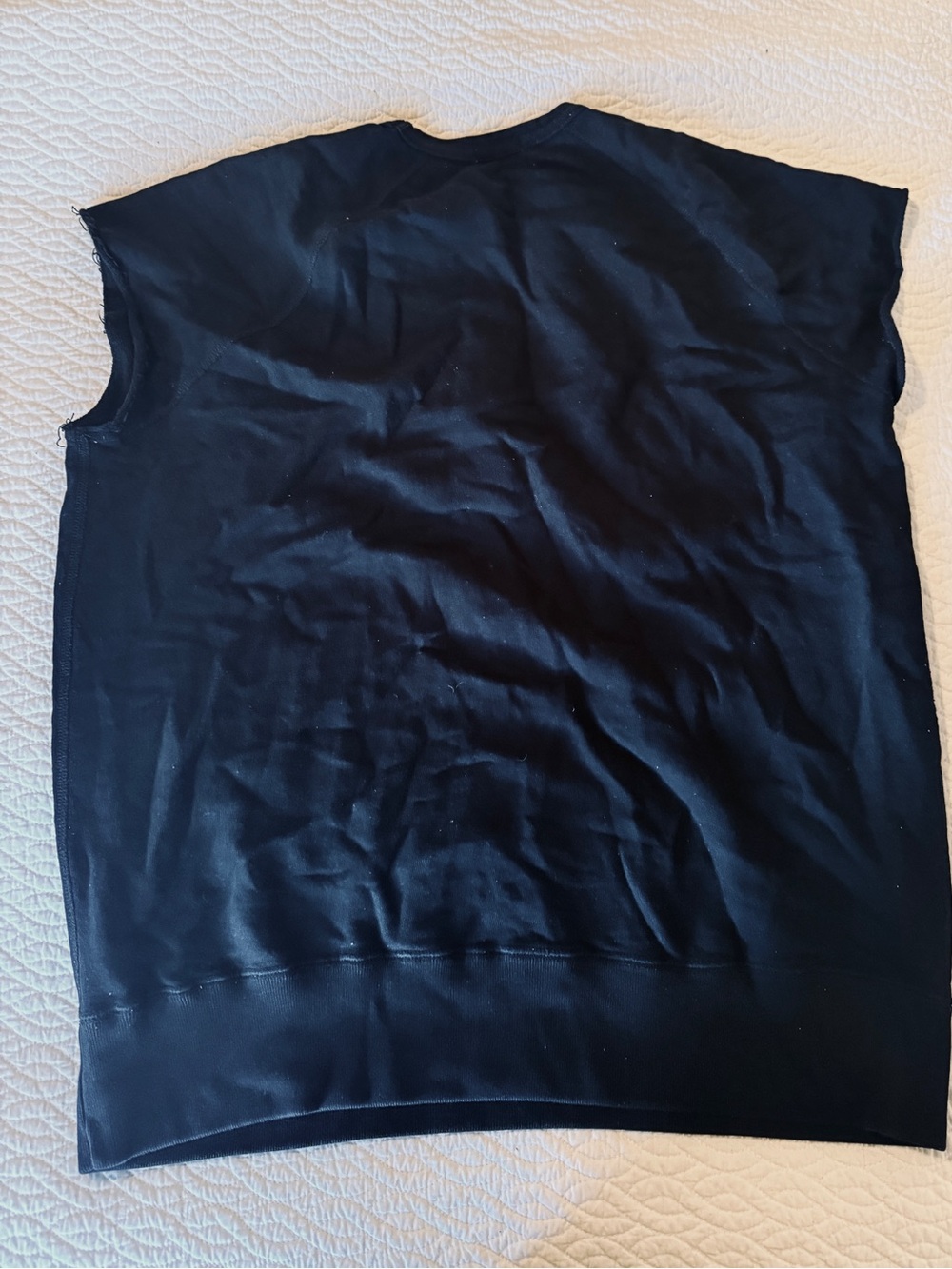 Hiro Clark brand Black Sleeveless Crew Neck Men’s Shirt - Picture 2 of 2